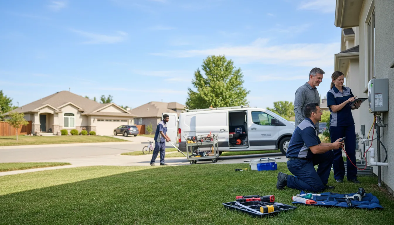 Tankless water heater service in Lodgepole, NE
